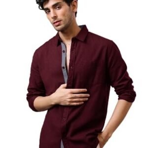 Casual Shirt for Men Stylish Men's Shirt Soild Regular Fit