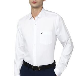 Men Cotton Solid Regular Fit Shirt