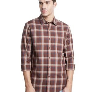 Symbol Premium Men's Stylish Checkered Shirt-Regular Fit | Full Sleeve | Pure Cotton | Smart Casual Wear